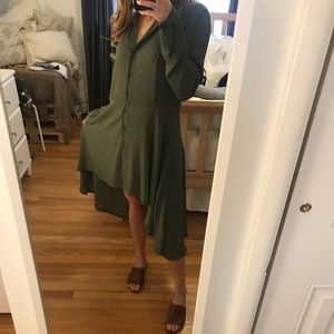 Boohoo High Low dress